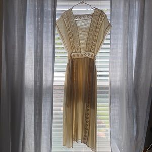 Cream colored Free People Dress
